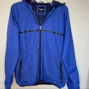 Cedar wood State Blue windbreaker size XL